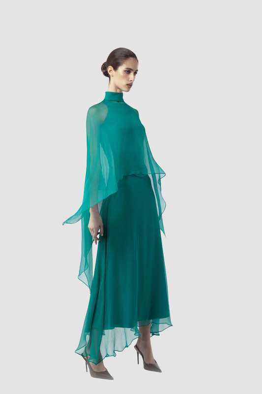 VESTIDO EVORA CON CAPA