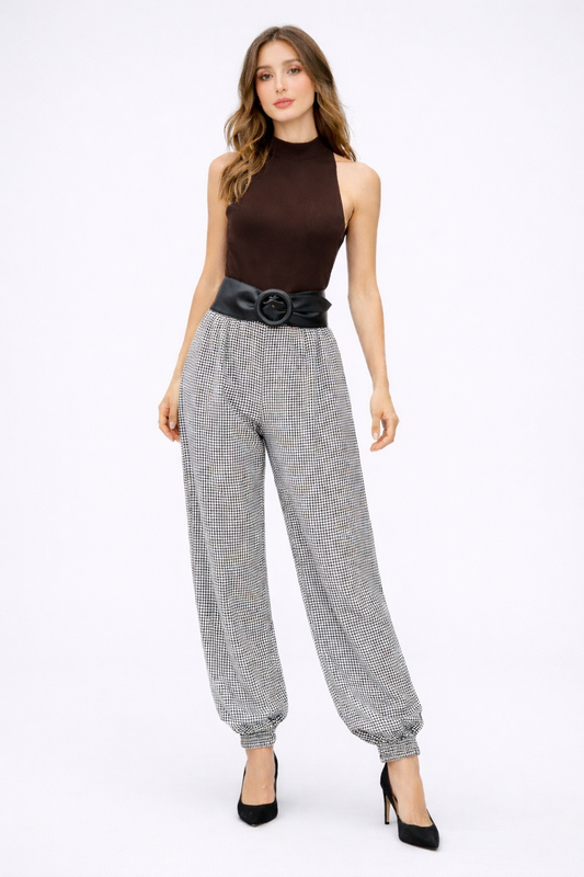 MONO CHICAGO CON CINTURÓN